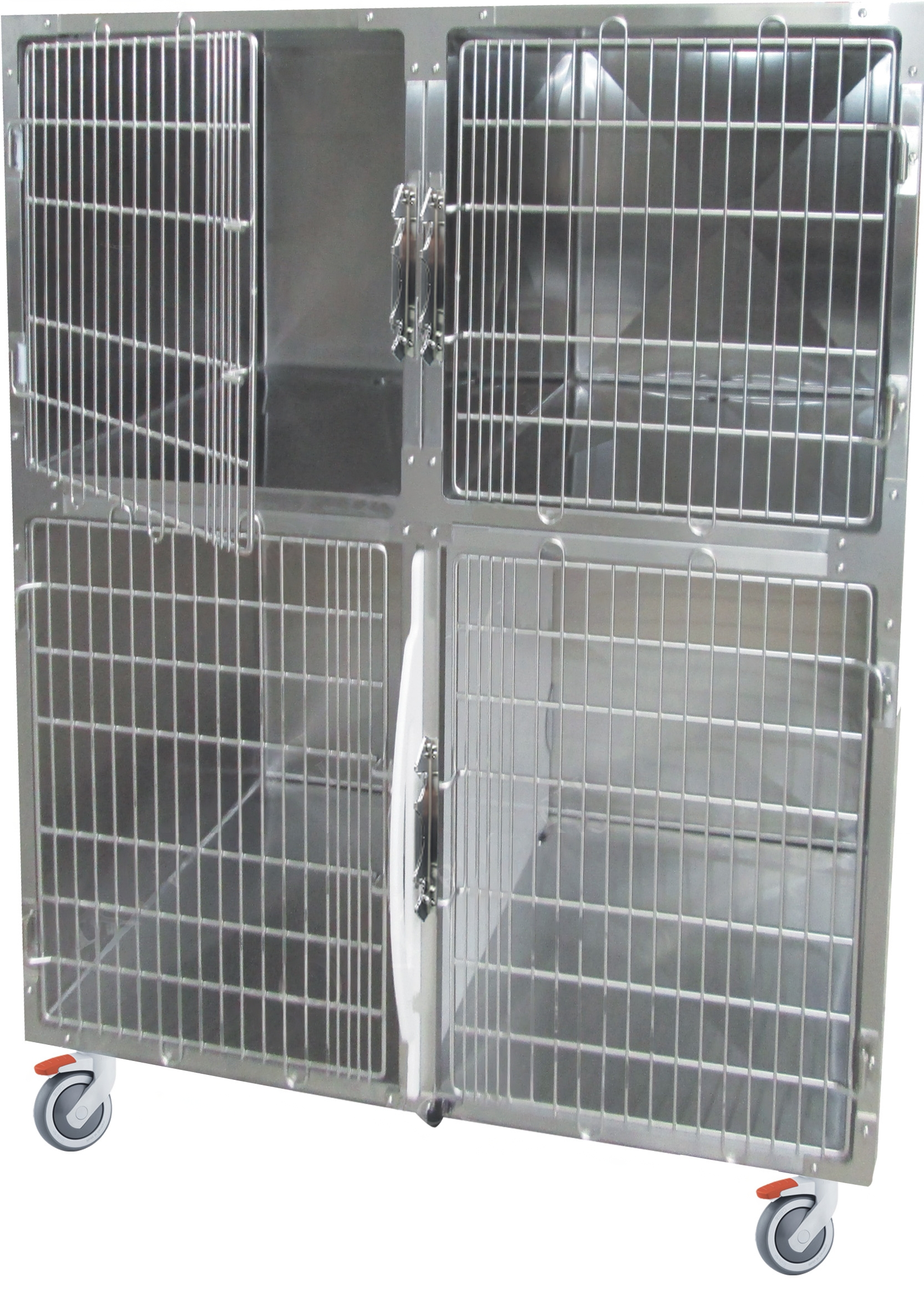 Κτηνιατρικό κλουβί νοσηλείας 4 διαμερισμάτων